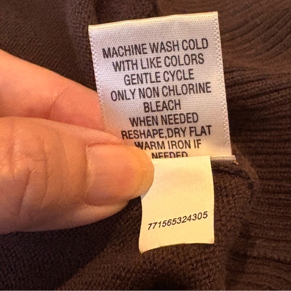 APT. 9 Argyle Vest Layered Attached White Collared Preppy Shirt Size Medium - Picture 7 of 7